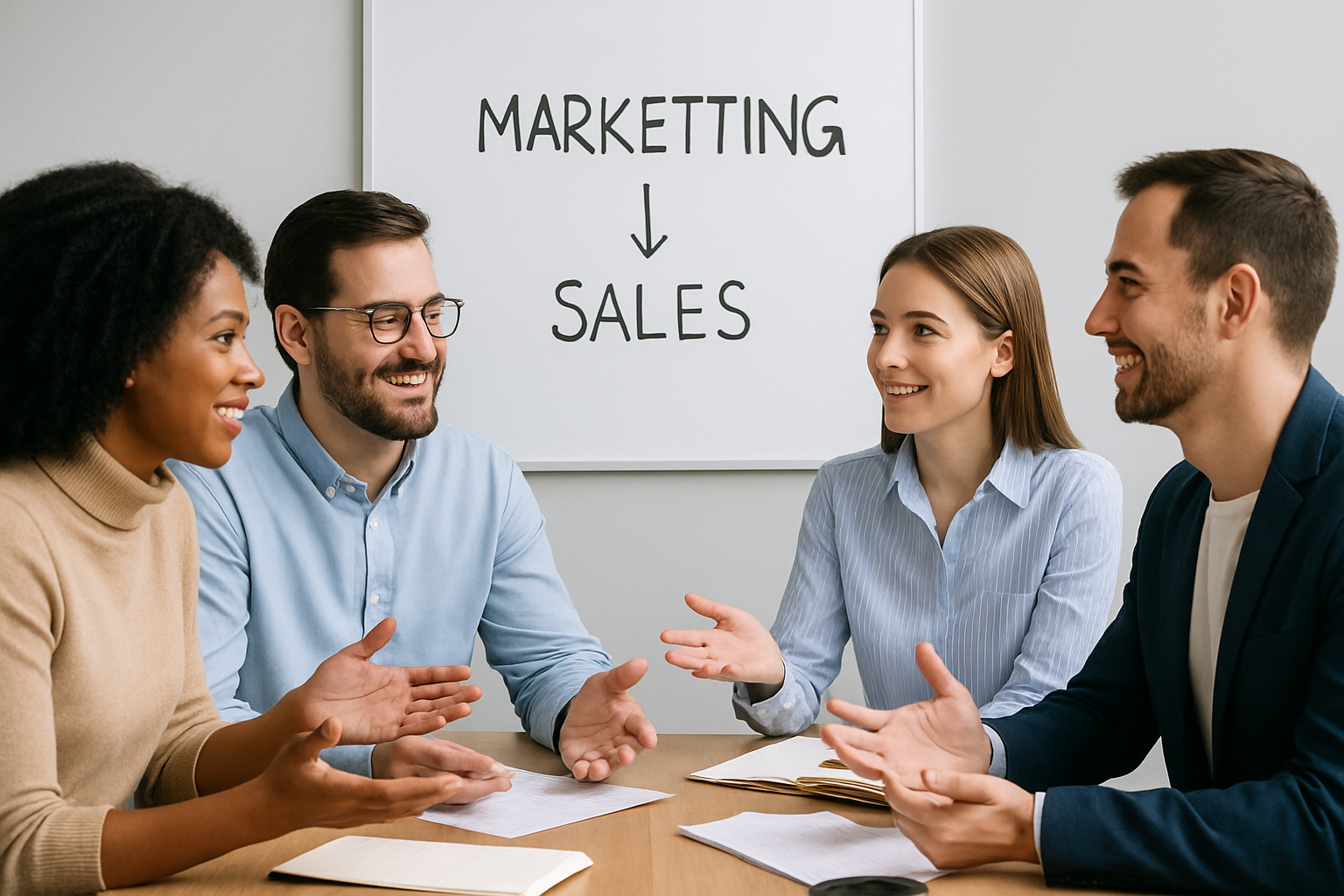 Alinhamento entre marketing e vendas