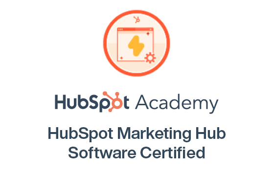 HubSpot Marketing Hub Software Certified